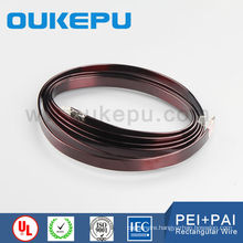 class200 dual polyimide enamelled aluminum flat wire for transformer winding